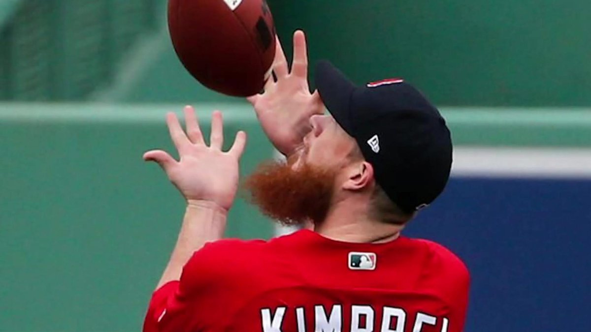 Does Craig Kimbrel know his dad's beard is fake?