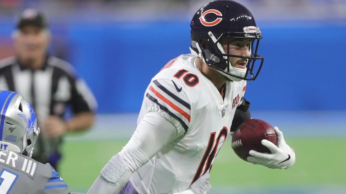 Trubisky practices, but Bears delay QB decision