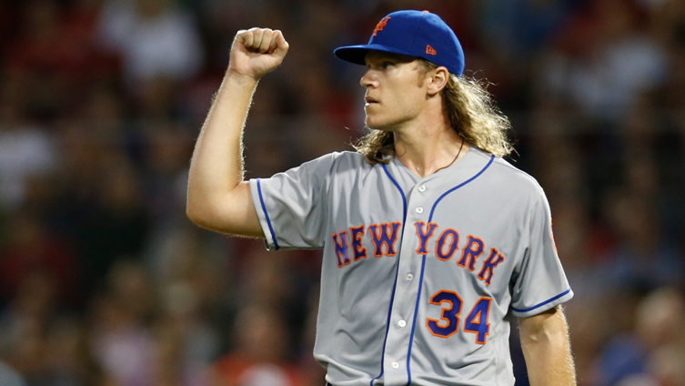 Noah Syndergaard Is Hard to Miss on a Playing Field - The New York