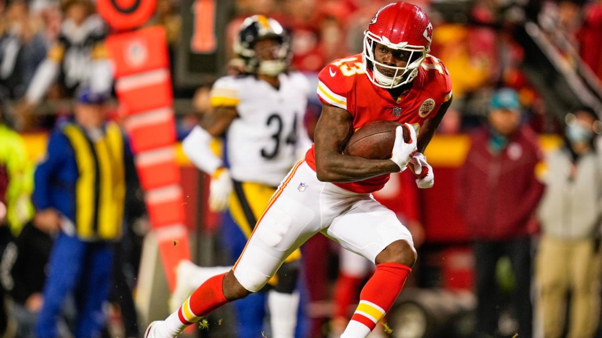 OFFICIAL: Bears sign former Chiefs WR Byron Pringle to 1-year contract