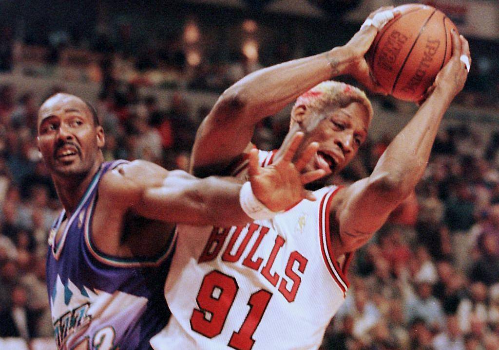 Dennis Rodman 1997 NBA Finals Championship Clinching Game Worn & Signed  Jersey, Game 6, INVICTUS, PART II, 2022
