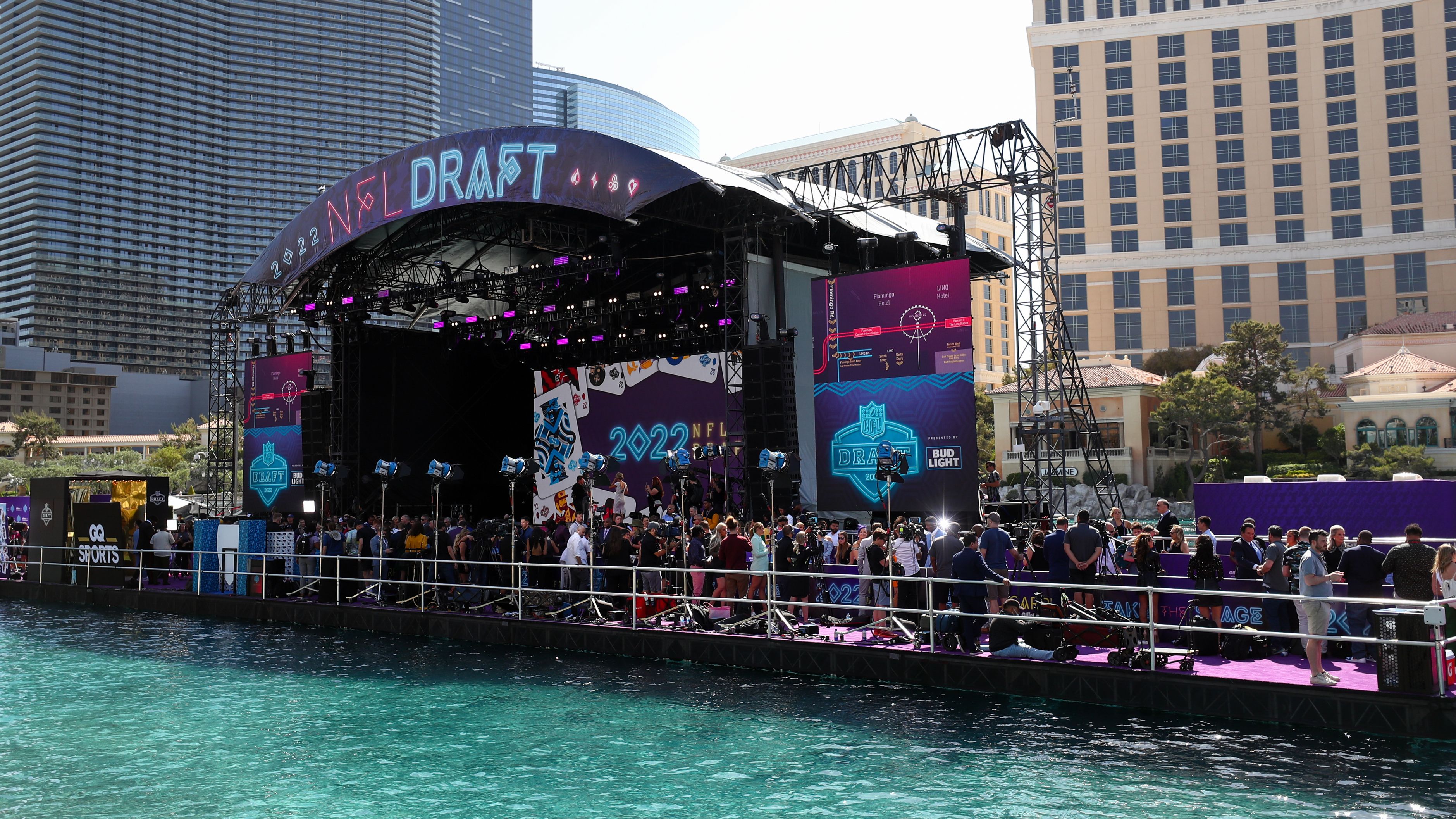 Stage for NFL Draft outside Union Station to be largest in event's history