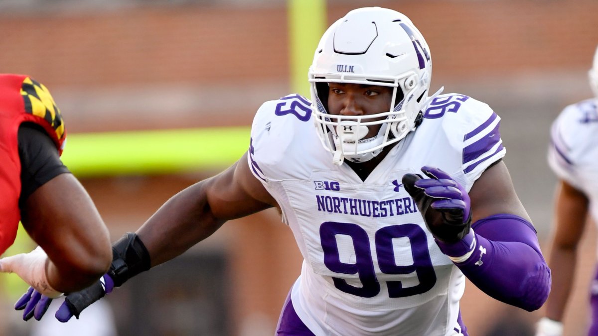 Northwestern DT Adetomiwa Adebawore drafted by Indianapolis Colts in