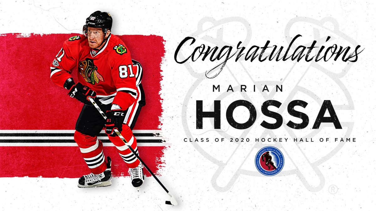 Which Blackhawks will join Marian Hossa in the HOF?