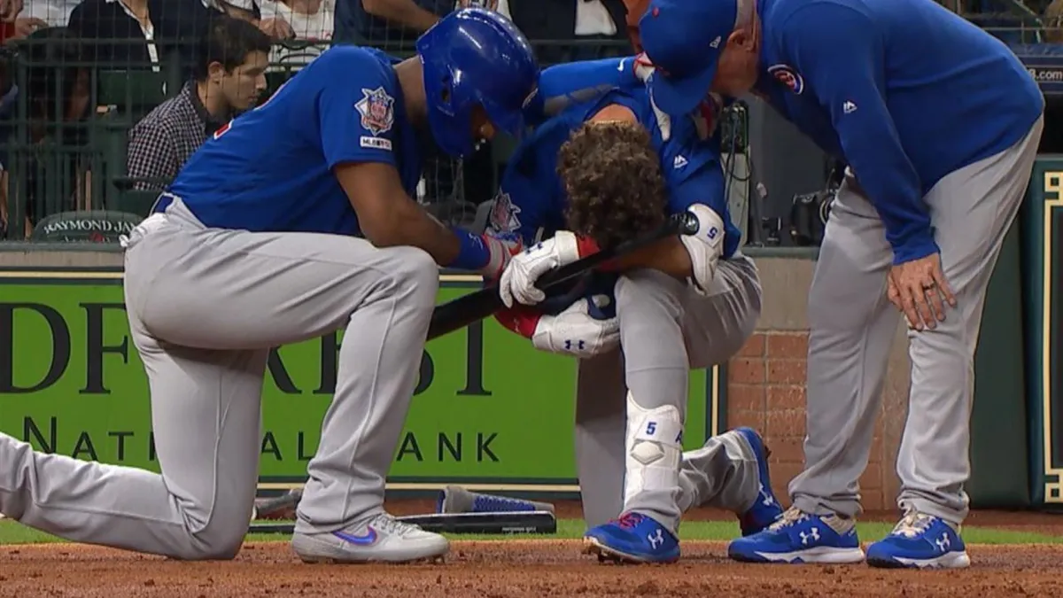 Albert Almora Jr. accidentally hit a 4 year old girl in the stands
