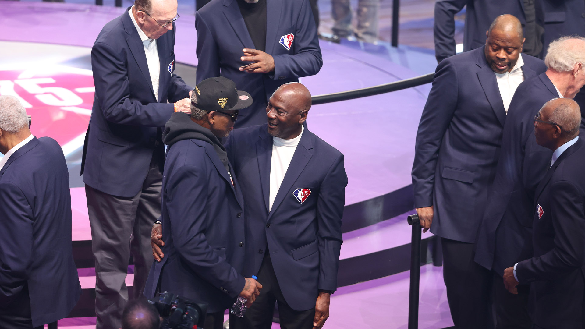 Michael Jordan's appearance highlights the NBA's 75th anniversary