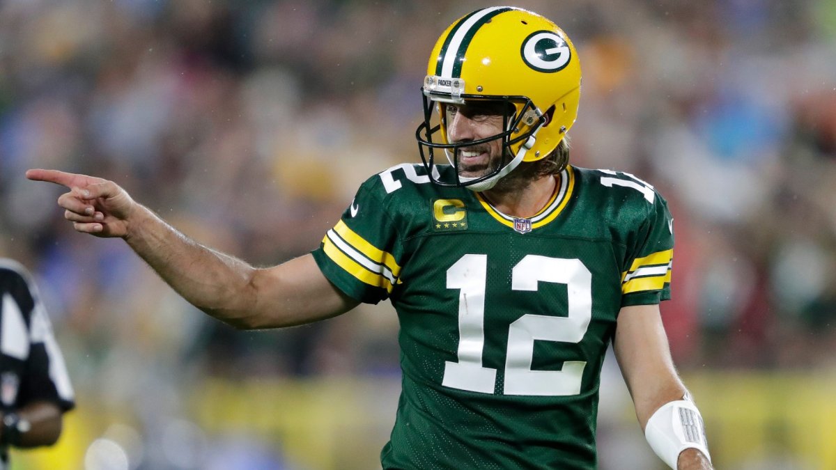 Aaron Rodgers said he owns the Bears and the numbers back it up - The  Washington Post