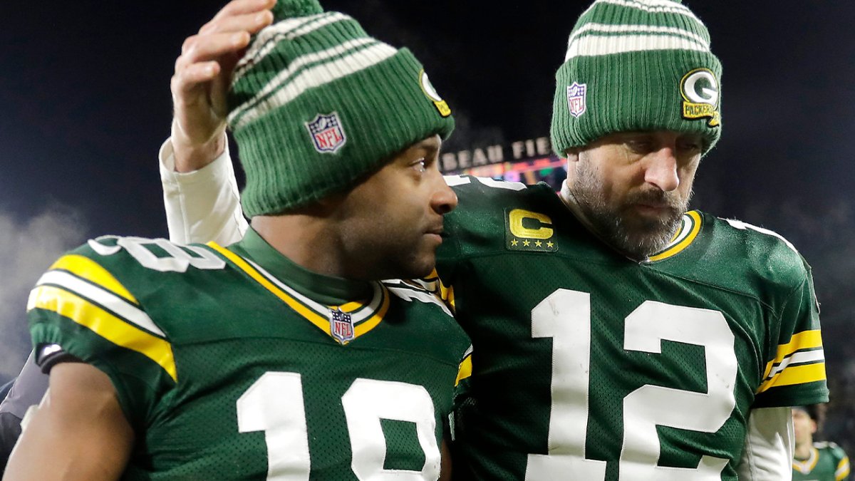 Report: Aaron Rodgers gives Jets wish list of former Packers, Odell Beckham  Jr. – NBC Sports Chicago