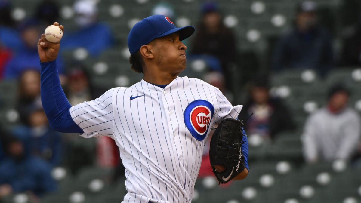 Adbert Alzolay escapes shaky ninth to preserve Cubs' win over Royals -  Chicago Sun-Times