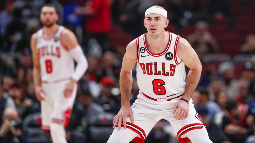 Bulls' Alex Caruso can't change uniform number to honor Bill