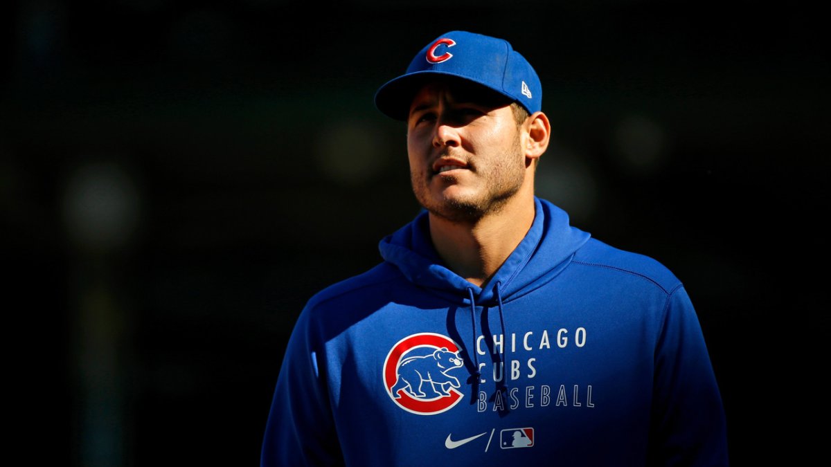 Chicago Cubs' Anthony Rizzo announces he's not getting the COVID