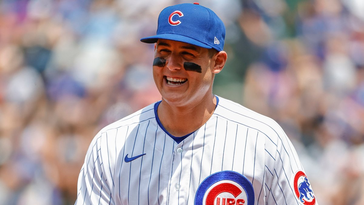 Thank you, Anthony Rizzo  To Anthony Rizzo, the heart and soul of the  greatest Cubs team of all time. For all you've done on the field and for  all you do