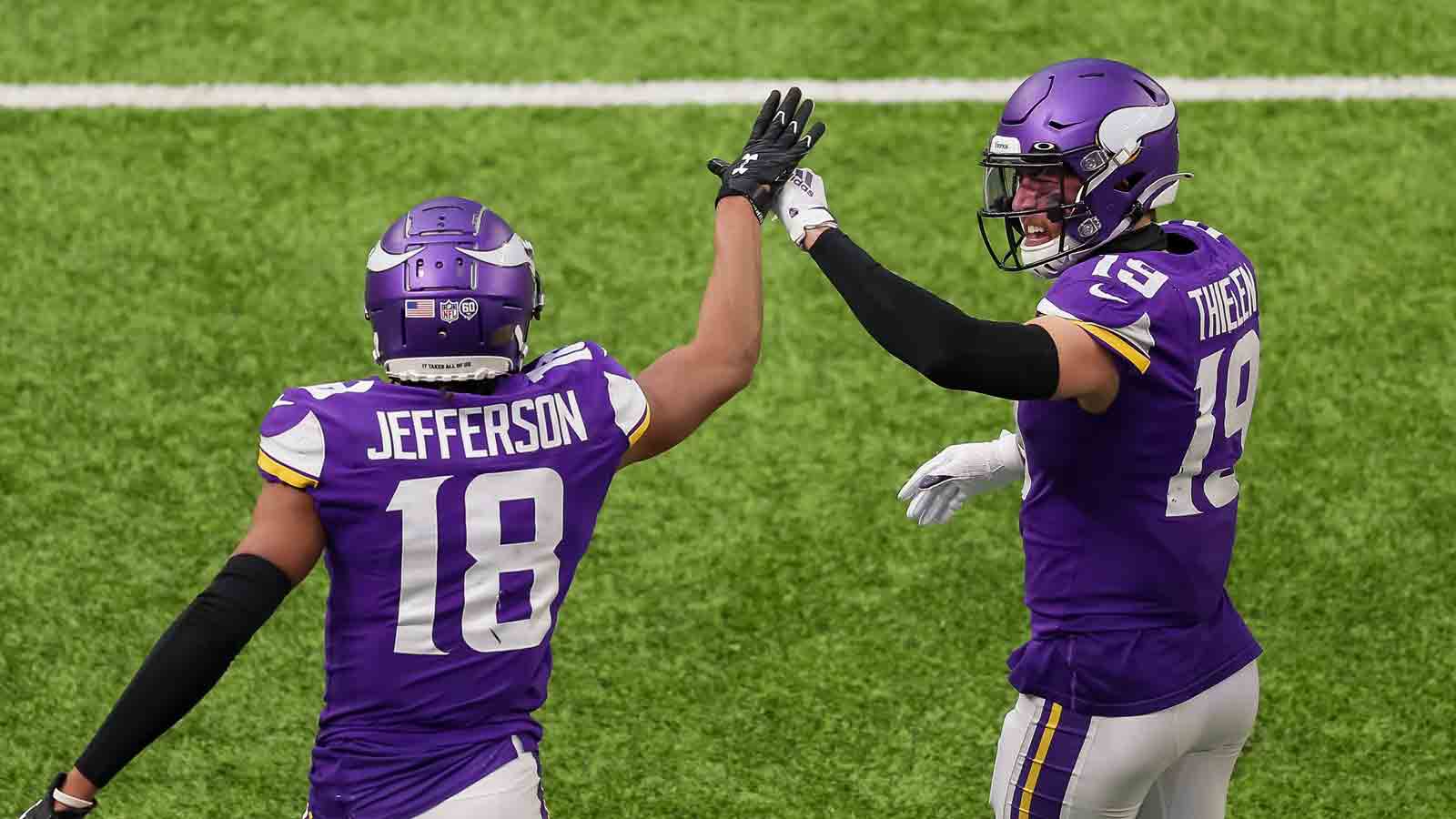 Justin Jefferson sets Vikings single-season receiving yard record - NBC  Sports