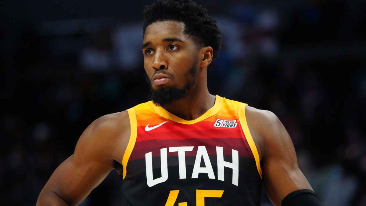 Donovan Mitchell drafted 13th overall by the Denver Nuggets