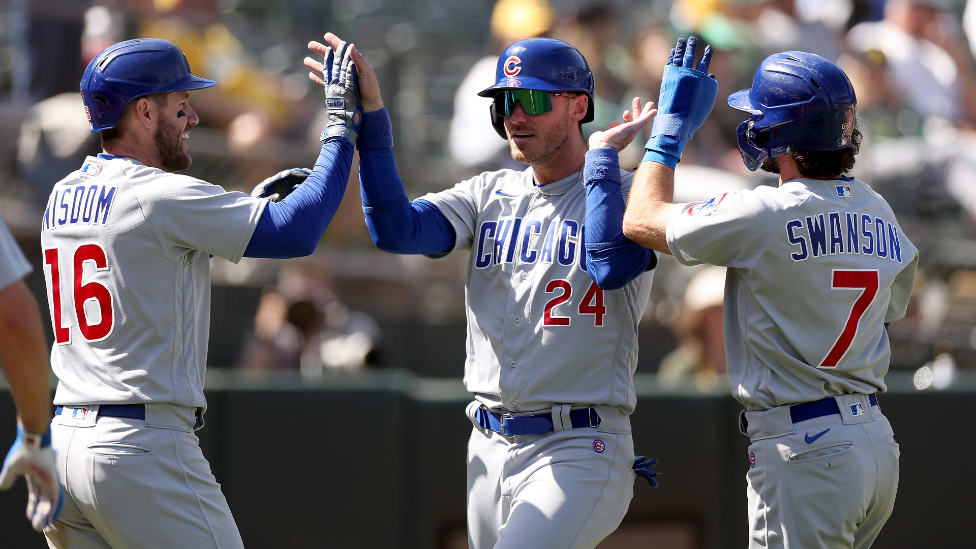 Cubs sweep the A's, Patrick Wisdom stays hot at the plate – NBC