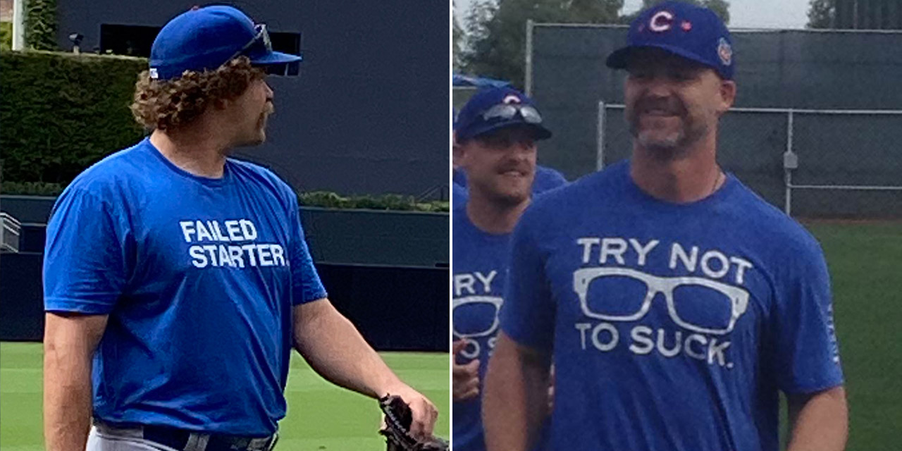 Ian Happ, Jed Hoyer and The Should Be Obvious Shirts for '22 Cubs – NBC  Sports Chicago