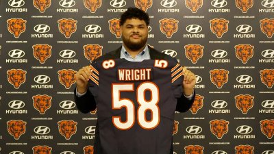 No. 10 draft pick Darnell Wright to wear No. 58 with Bears – NBC Sports  Chicago