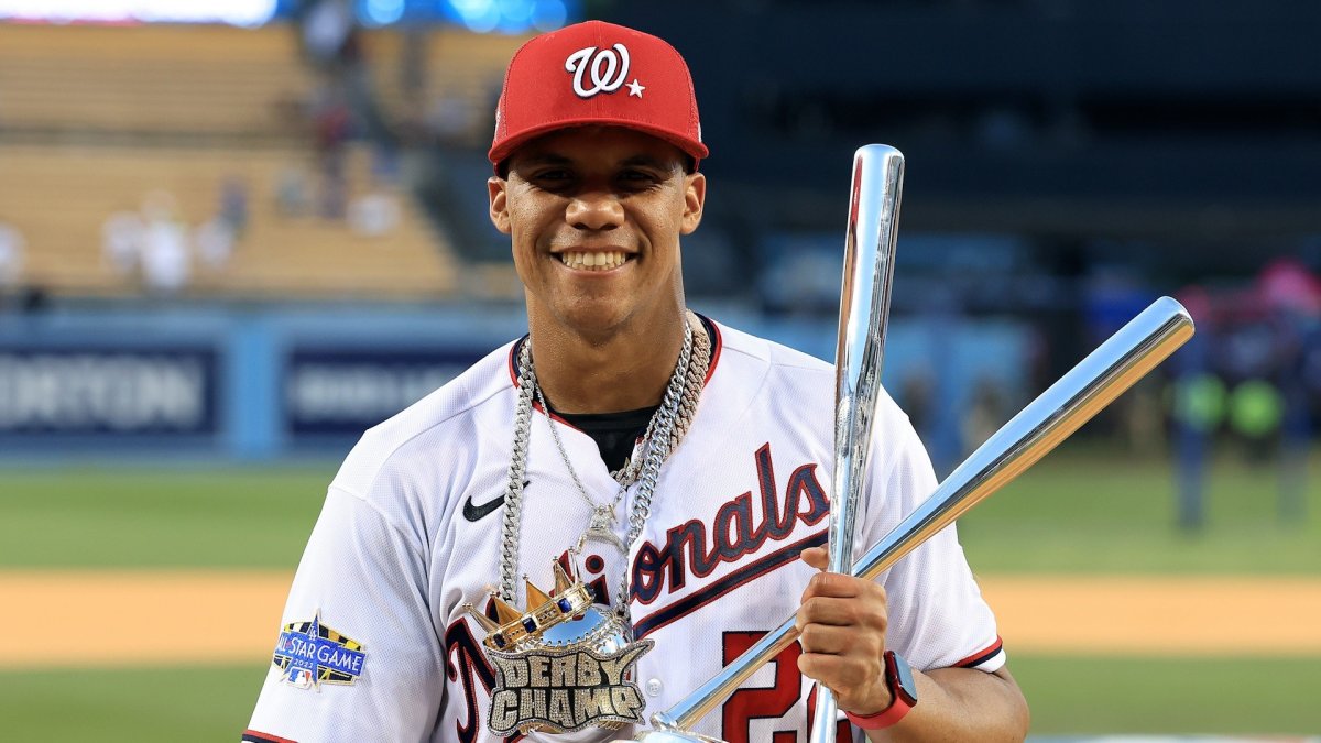 WATCH: Juan Soto Becomes MLB Home Run Derby Champion & Receives