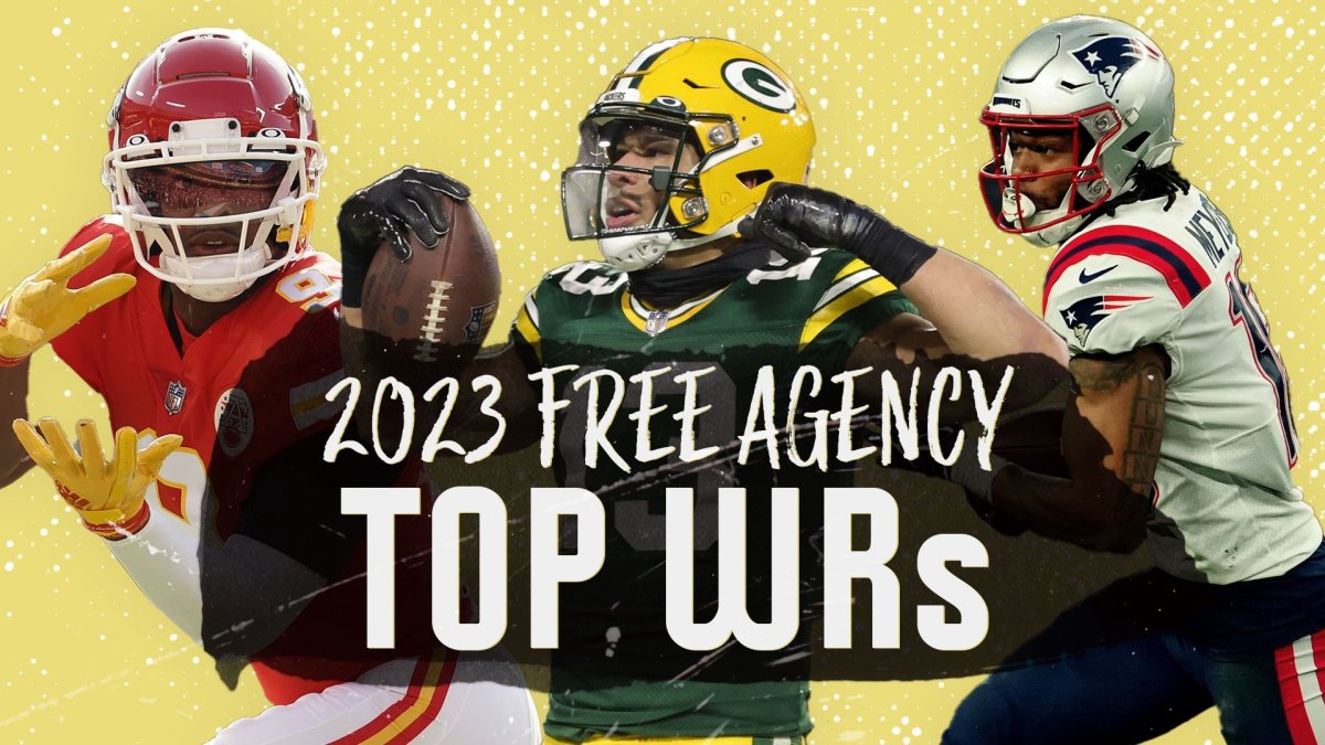 Top Free Agent Wide Receivers in 2023 NFL Offseason NBC Sports Chicago