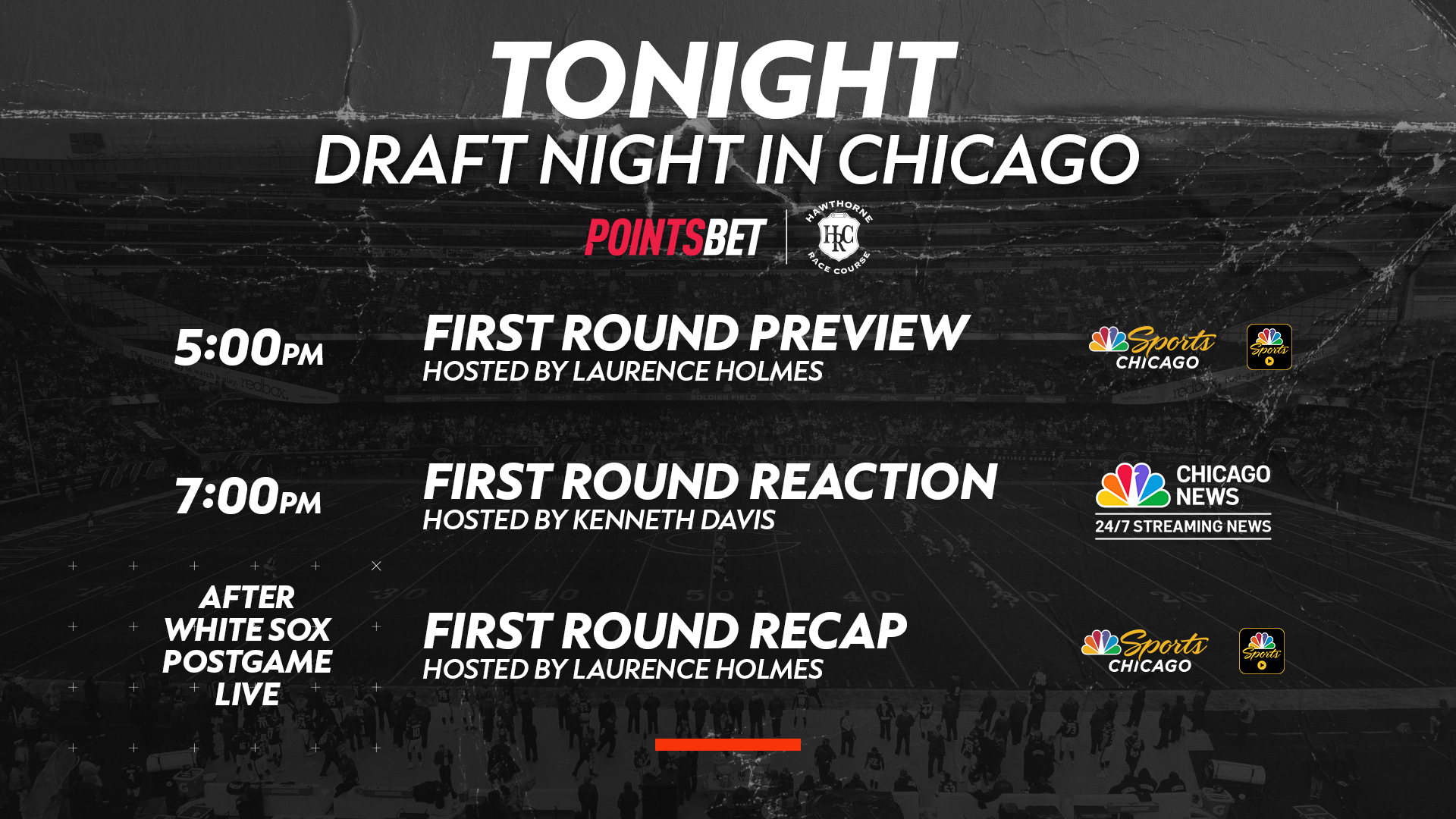 Where to watch the 2023 NFL Draft: Chicago Bears preview, reaction and  recap – NBC Sports Chicago