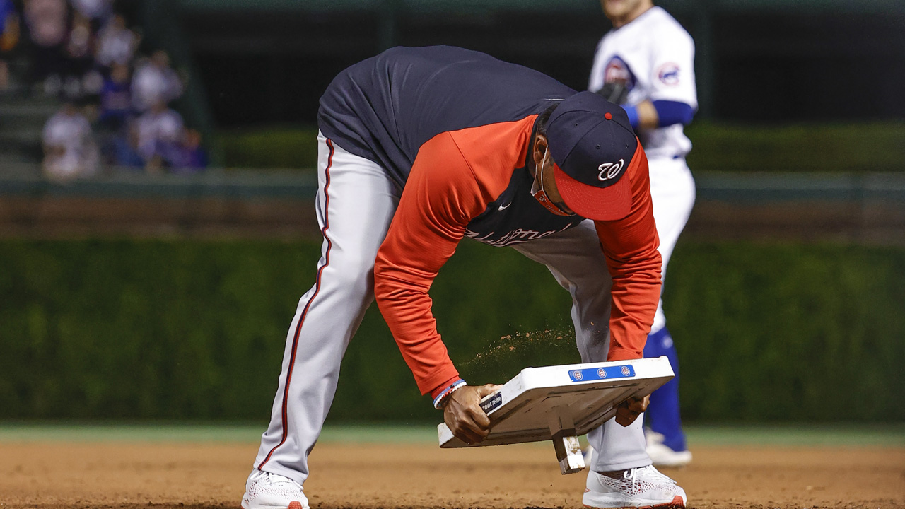 Washington Nationals' Kyle Schwarber on Davey Martinez's show of