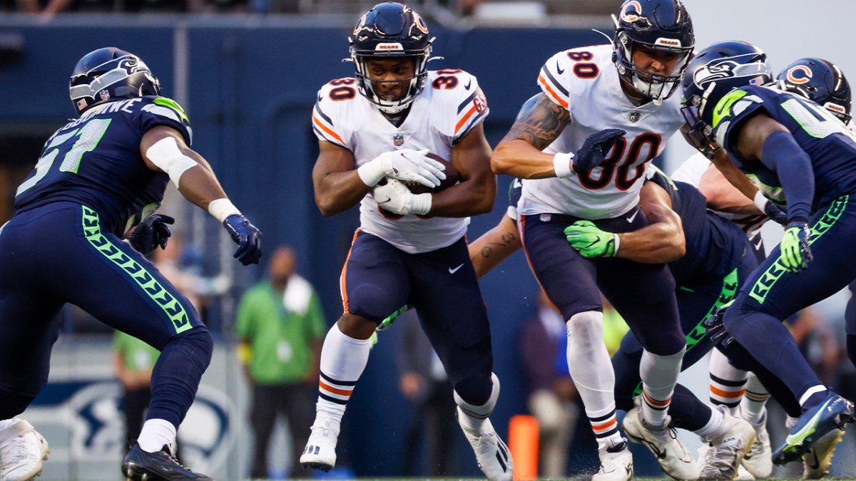 Bears' starters to play at least half of final preseason game – NBC Sports  Chicago