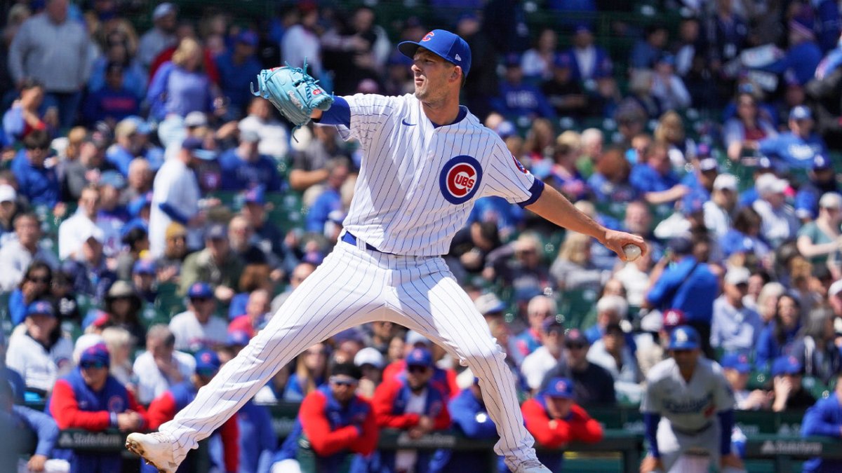 Collision ends Smyly perfect game bid, Cubs top Dodgers 13-0