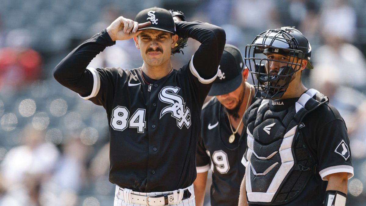 White Sox starting pitcher Dylan Cease ditches iconic mustache – NBC Sports  Chicago