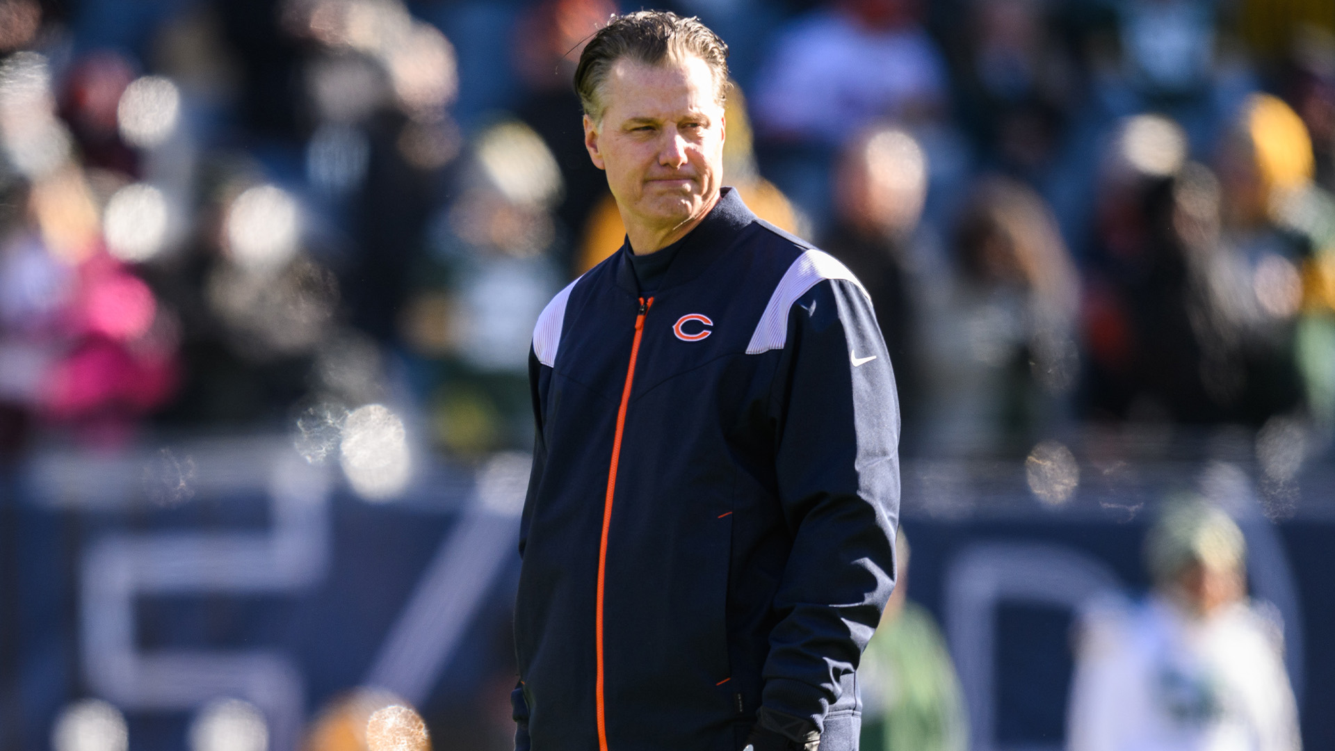 What was Matt Eberflus' message to the Bears for the bye week?