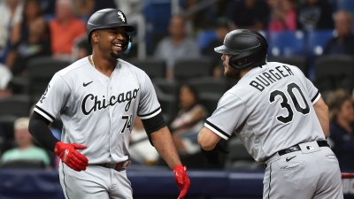 Eloy Jimenez, who died earlier this year, just hit a home run