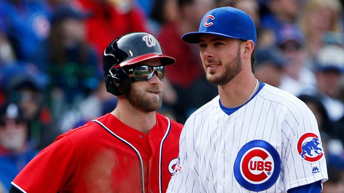 Eberflus receives first-pitch tips from Kerry Wood