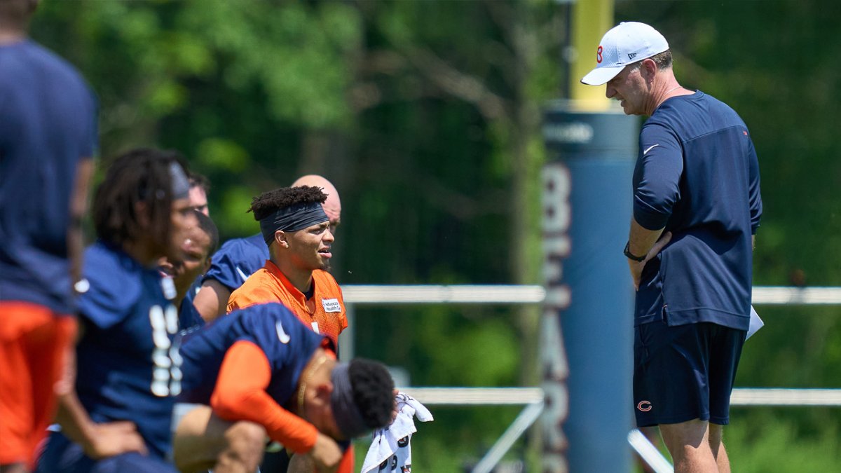 Why Bears' Matt Nagy beginning to trust rookie RB Khalil Herbert – NBC  Sports Chicago