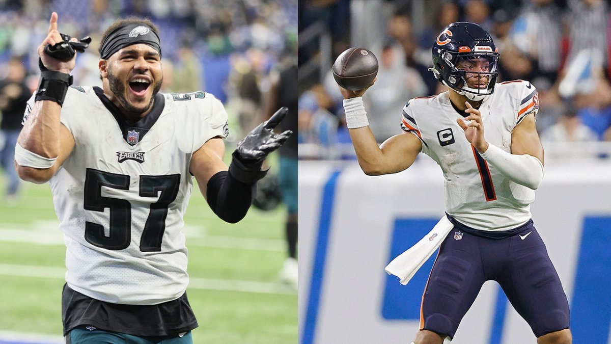 Eagles over/unders: How many yards will Jalen Hurts and Justin Fields rush  for?