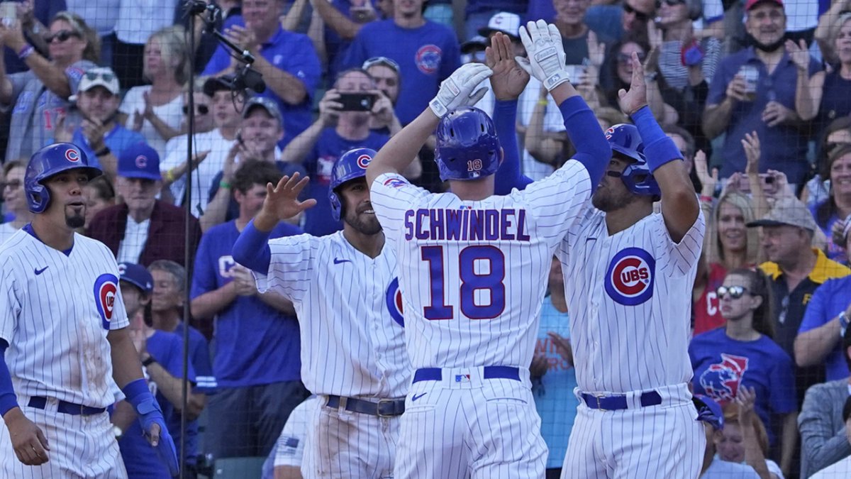 Cubs' Frank Schwindel mania continues with game-winning grand slam