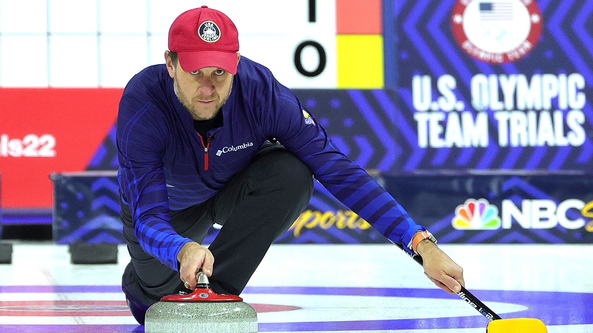 2022 Winter Games Kick Off with Curling Mixed Doubles