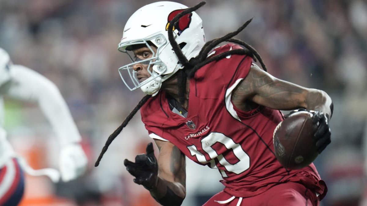 WR DeAndre Hopkins, QB Kyler Murray back to practice for Cardinals, hoping  to play against Bears