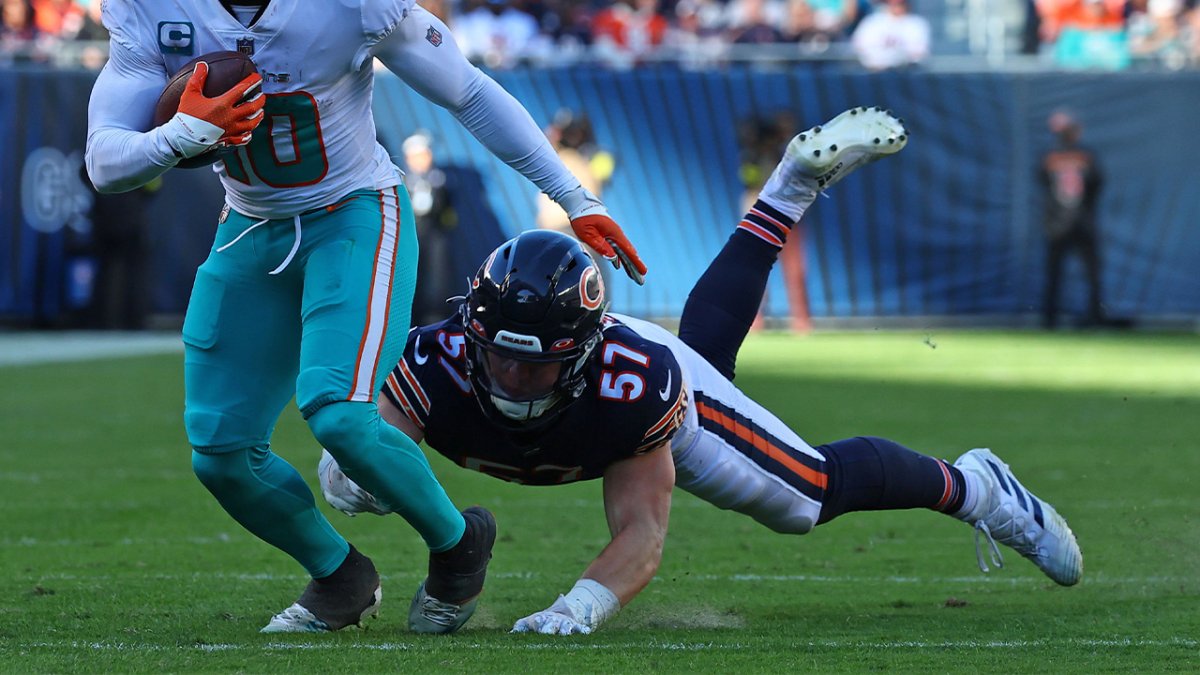 Chicago Bears linebacker, Lake Zurich native Jack Sanborn