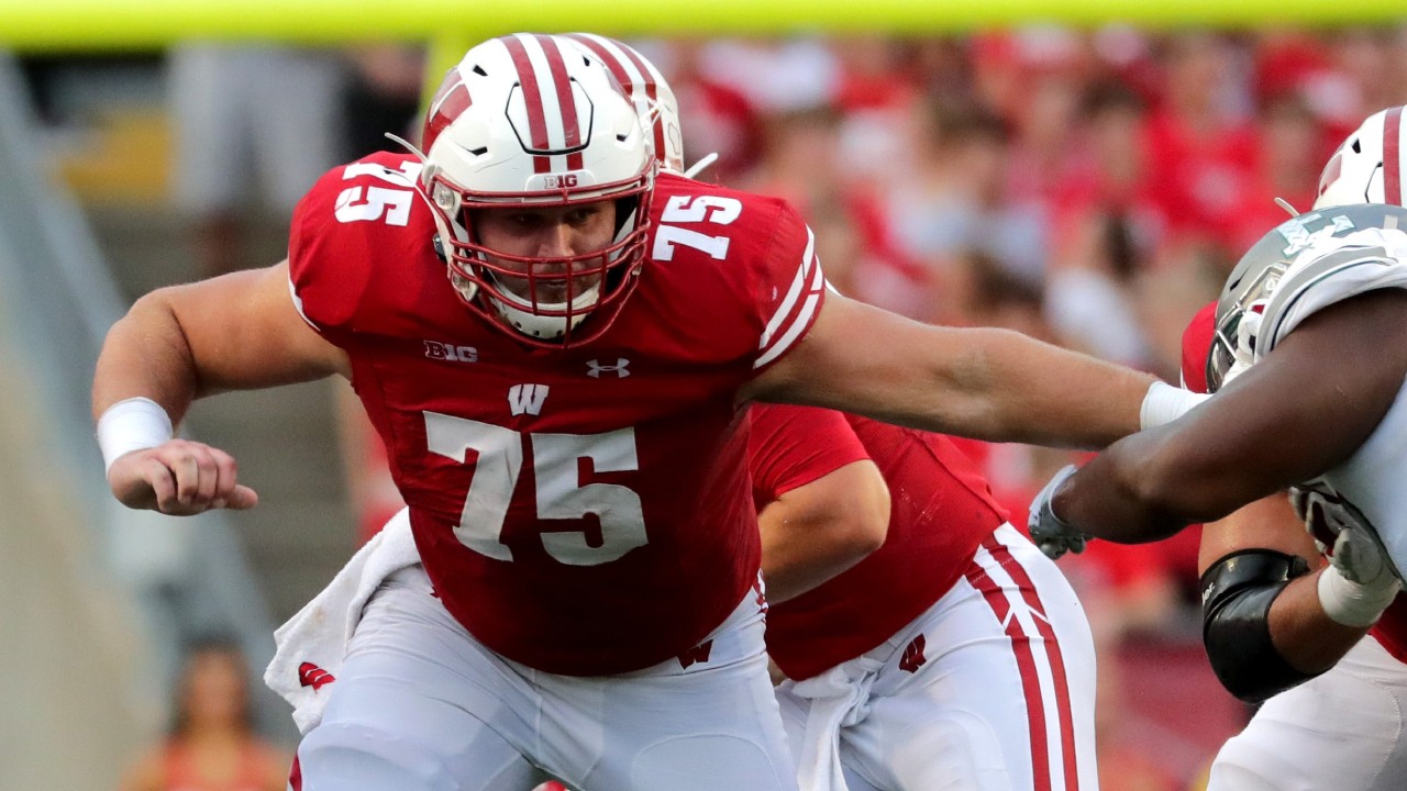 2023 NFL Draft: OL Joe Tippmann, Wisconsin, Round 2, Pick 43