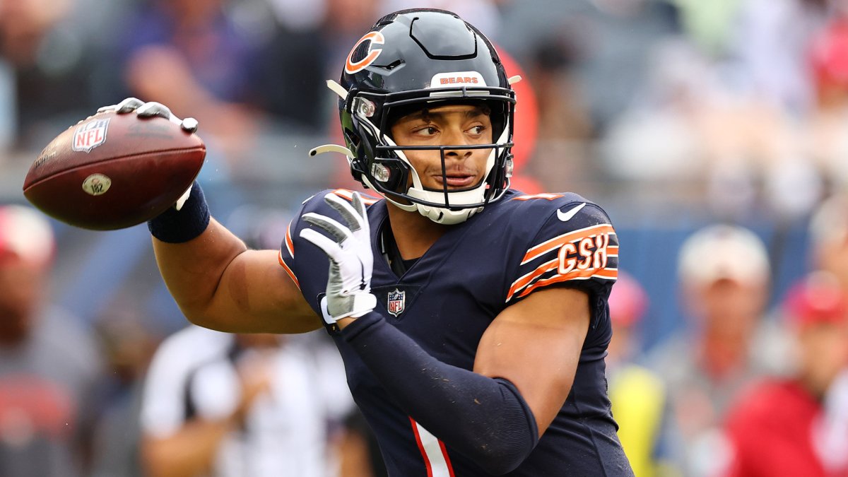 Bears' Justin Fields improves rating in Madden 24 – NBC Sports Chicago