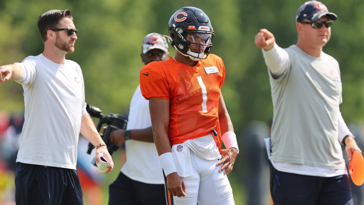 WATCH: Johnson, Trubisky and Jones on OTAs