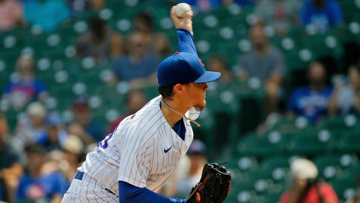 Justin Steele on first hit of career