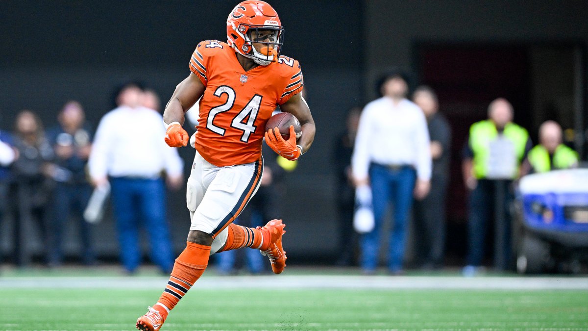 Why Khalil Herbert feels bad for defenses who have to face Bears' running  backs – NBC Sports Chicago