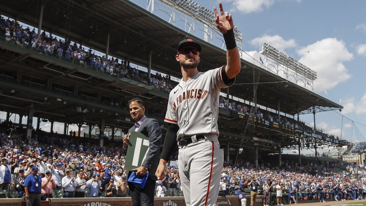 Former Cub Kris Bryant: Staying with Giants long-term 'enticing' – NBC  Sports Chicago