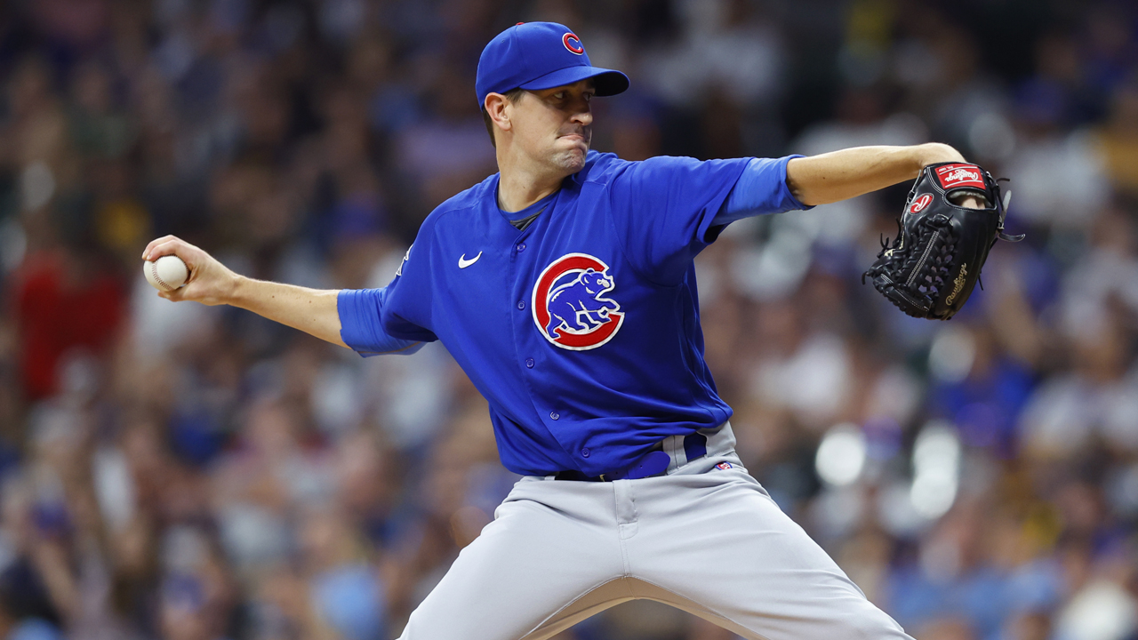 Cubs' Kyle Hendricks leaves start vs. Brewers with sore shoulder – NBC  Sports Chicago