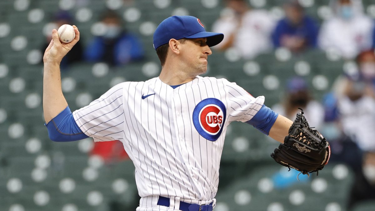 Why does Kyle Hendricks want to throw a sinker up and in to
