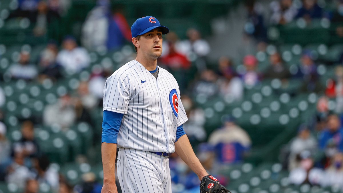 Kyle Hendricks fans four, 05/10/2023