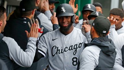 Gavin Sheets of the Chicago White Sox hits his second home run of the  News Photo - Getty Images