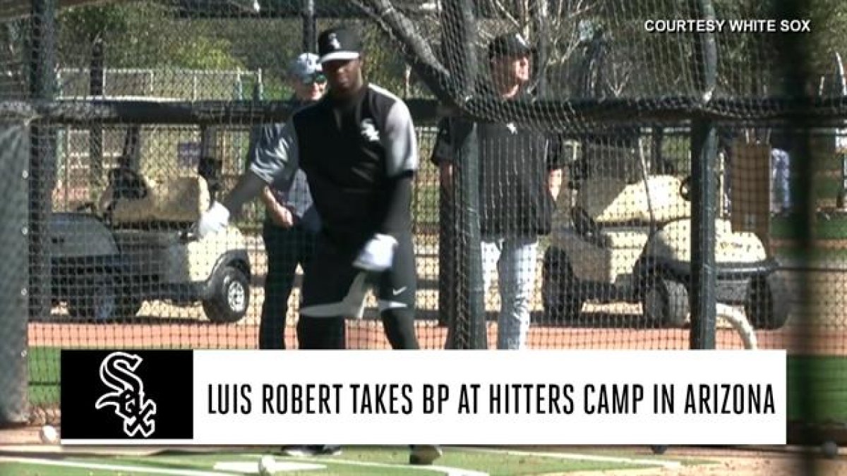 Luis Robert Displays ELITE Contact Skills in Batting Practice