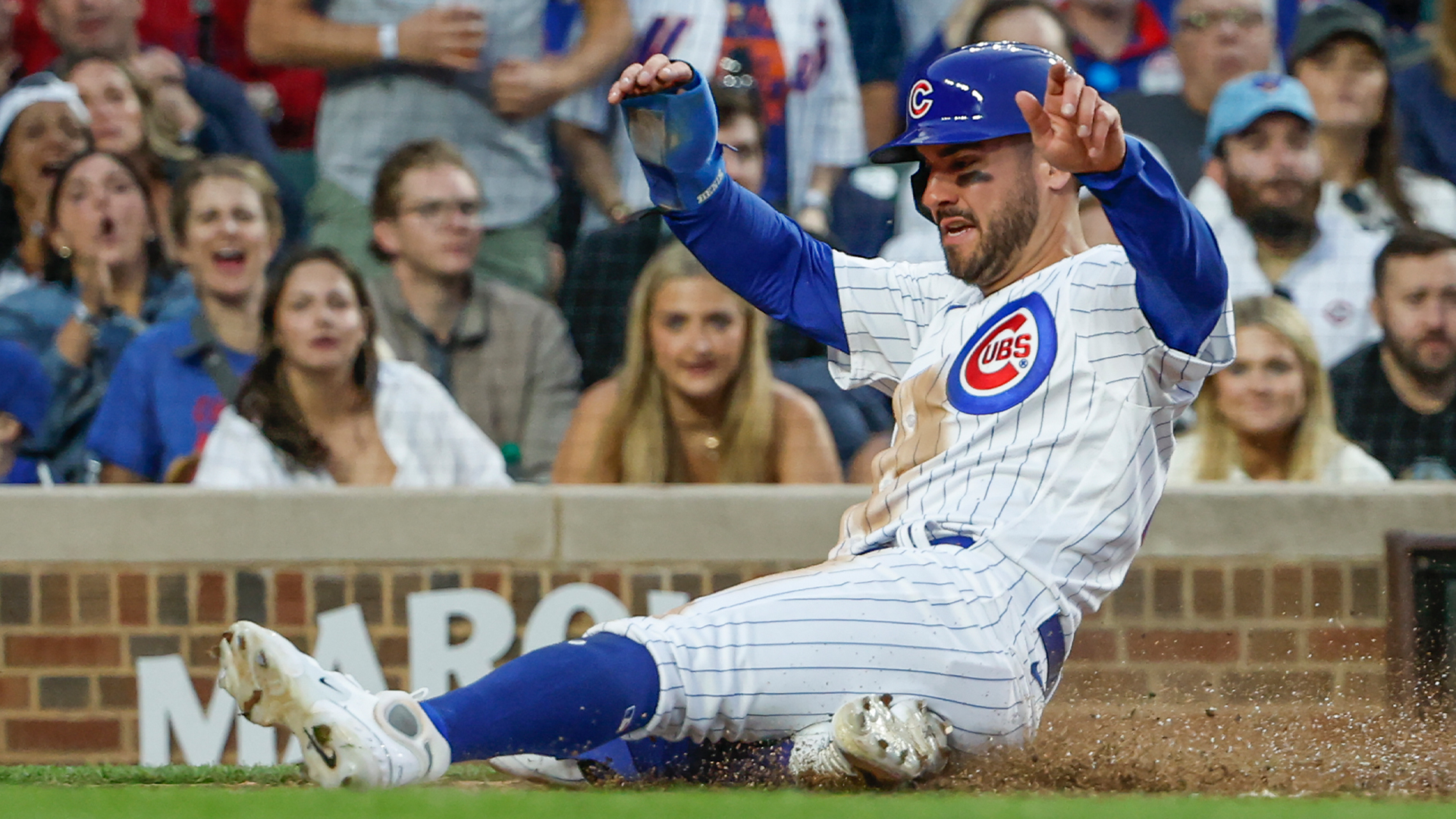 Chicago Cubs' Mike Tauchman during a baseball game against the San