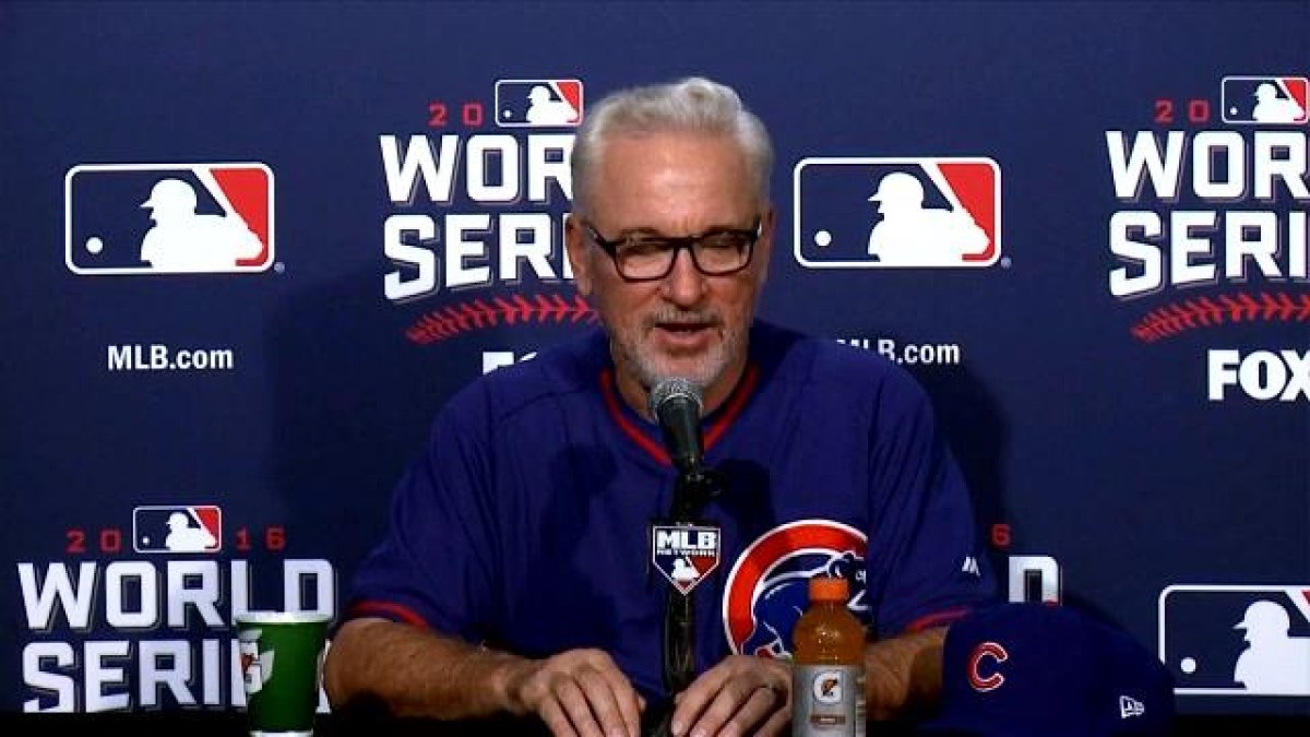 With police escort, Maddon's mom makes it to World Series